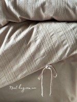 Постільна білизна Saheser Lucca bej євро 200х220 jacquard - Зображення 4