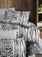 First Choice Leopard Black постельное белье сатин евро 200х220 — изображение 2