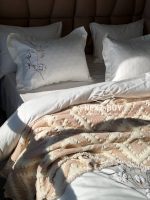 Муслиновое покрывало Saheser Sonia krem-bej евро Турция — изображение 8