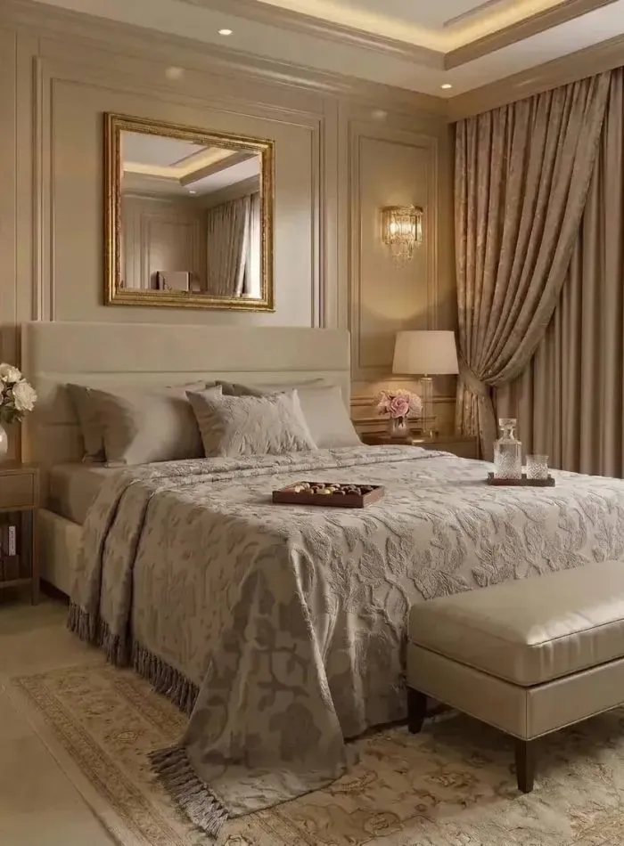 Махрове простирадло-покривало Maison D'or Paris Sanda з бахромою 220х240 light grey - Зображення 3
