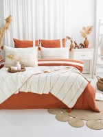 Постельное белье с пике Saheser Eva copper евро 200х220