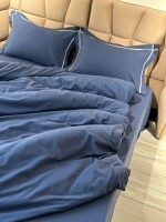 Постільна білизна First Choice фланель Soprano denim полуторна 160х220 - Зображення 4