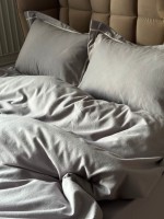 Постільна білизна First Choice фланель Soprano grey євро 200х220 - Зображення 5