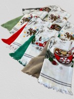 Набор кухонных полотенец Ada Merry Christmas yesil 2шт. 40х60см — изображение 3
