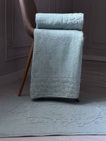 Комплект подарочных полотенец Cestepe Lux cotton 3шт. светло-зеленый Турция