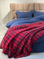 Плед Plaid Red бавовняний 220х240 Туреччина