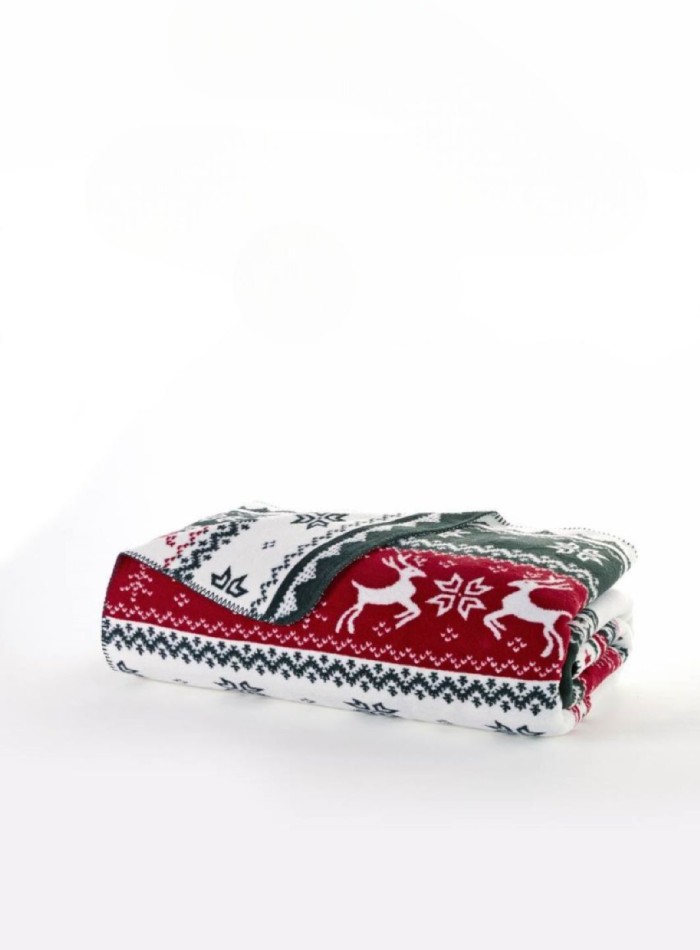 Плед бавовняний, теплий Snowy yesil 200х220 Туреччина - Зображення 2