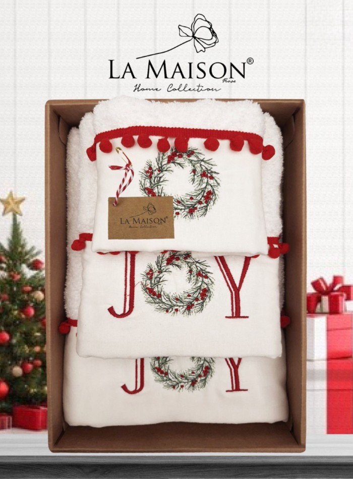 Новогодний набор махровых полотенец La Maison Arsen 3шт. — изображение 7