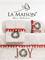 Новогодний набор махровых полотенец La Maison Arsen 3шт. — изображение 8