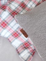Зимовий комплект постільної білизни двосторонній Cozy Gri полуторний Туреччина - Зображення 2