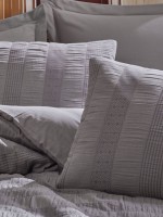 Постельное белье Saheser Salmon grey евро 200х220 — изображение 2