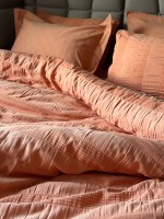 Постільна білизна Saheser Salmon orange євро 200х220 - Зображення 6