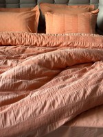 Постільна білизна Saheser Salmon orange євро 200х220 - Зображення 4