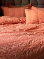 Постільна білизна Saheser Salmon orange євро 200х220 - Зображення 7