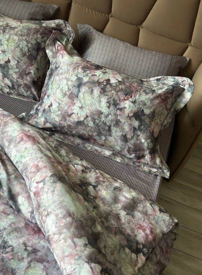 Постільна білизна Maison D'or Yolanda Light Purple євро 200х220 тенсел - Зображення 2