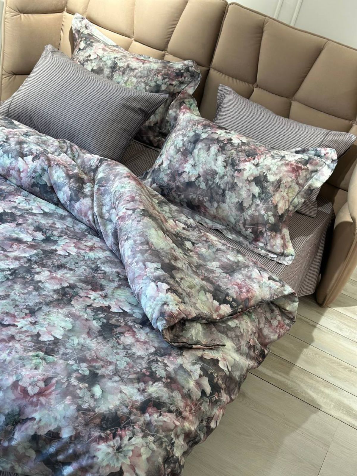 Постільна білизна Maison D'or Yolanda Light Purple євро 200х220 тенсел - Зображення 1
