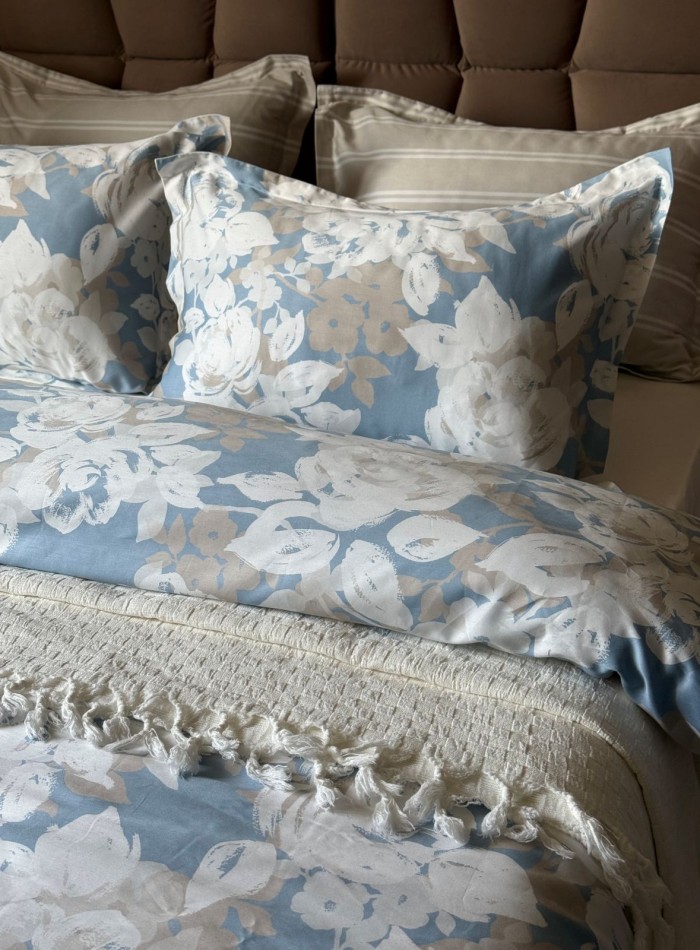 Постельное белье Deco Rose premium сатин евро 200х220 — изображение 8