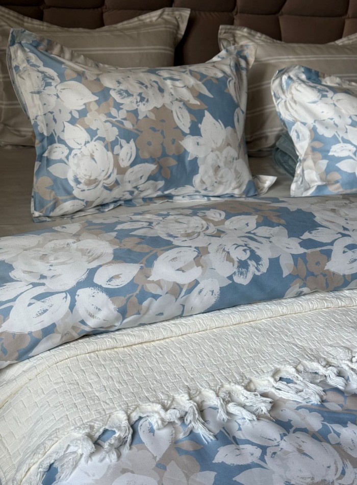 Постельное белье Deco Rose premium сатин евро 200х220 — изображение 4