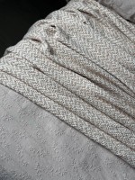 Легкий плед-піке Maison D'or Paris Missoma beige 220х240 - Зображення 2