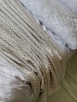 Легкий плед-піке Maison D'or Paris Missoma beige 220х240