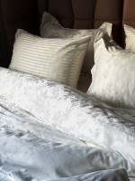 Постільна білизна Maison D'or Ruby Ecru 200x220см бамбук жаккард - Зображення 4