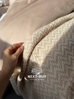 Легкий плед-пике Maison D'or Paris Missoma beige 220х240 — изображение 12