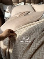 Легкий плед-пике Maison D'or Paris Missoma beige 220х240 — изображение 13