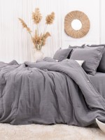 Постільна білизна Saheser Vetro Gri євро 200х220 jacquard - Зображення 3