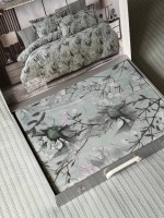 Постільна білизна Maison D'or NAPOLI Double Green євро 200х220 тенсел