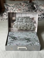 Постільна білизна Maison D'or NAPOLI Double Green євро 200х220 тенсел - Зображення 3