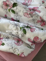 Постільна білизна Maison D'or CORINE Double Rosa євро 200х220 тенсел - Зображення 3