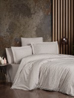 First Choice Megan biege постельное белье сатин евро 200х220