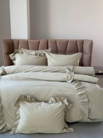 Постільна білизна Romantica yesil євро 200х220 jacquard - Зображення 12