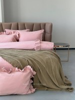 Постільна білизна Romantica rose євро 200х220 jacquard