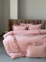 Постільна білизна Romantica rose євро 200х220 jacquard - Зображення 12