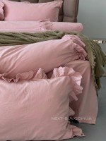 Постільна білизна Romantica rose євро 200х220 jacquard - Зображення 7