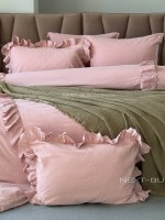 Постільна білизна Romantica rose євро 200х220 jacquard - Зображення 9