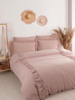 Постільна білизна Romantica rose євро 200х220 jacquard - Зображення 2