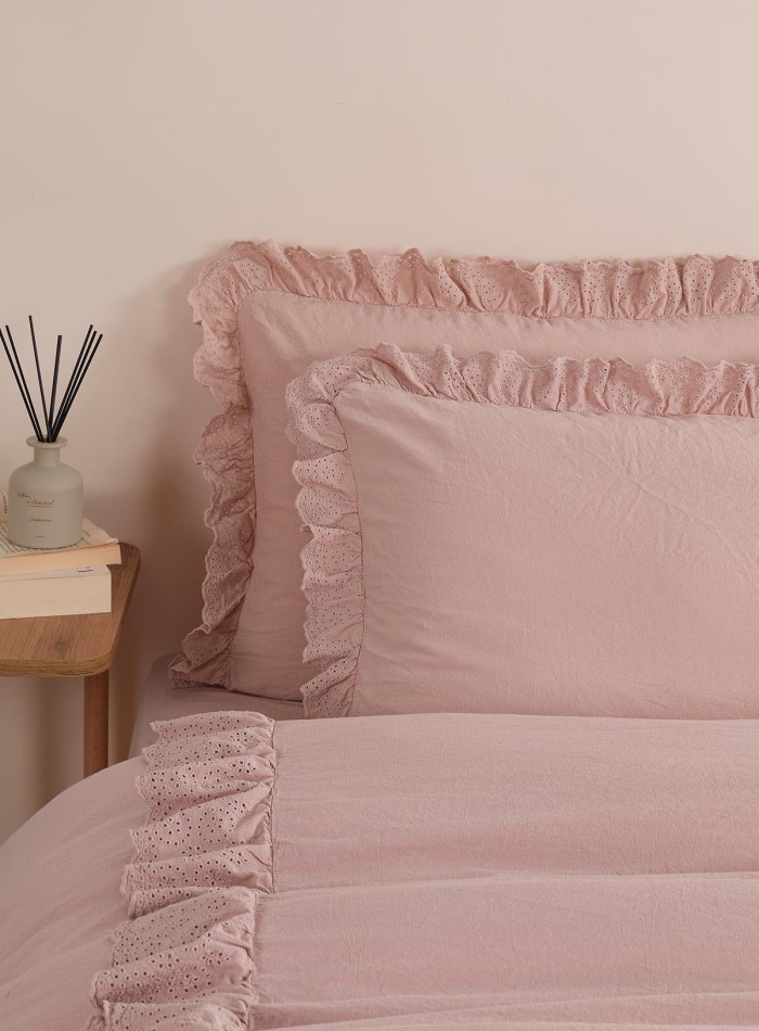 Постільна білизна Romantica rose євро 200х220 jacquard - Зображення 3