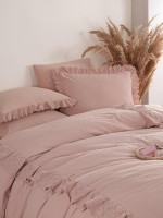 Постільна білизна Romantica rose євро 200х220 jacquard - Зображення 4