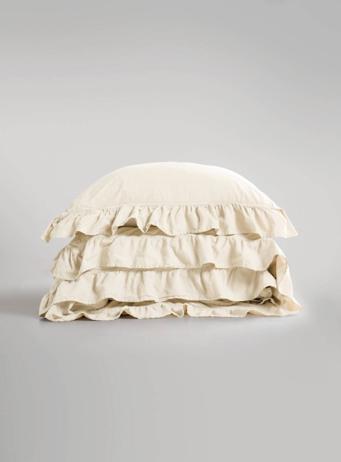 Эксклюзивное постельное белье Limasso Exclusive  Adkeniz kremi 200x220 из вареного хлопка — изображение 3
