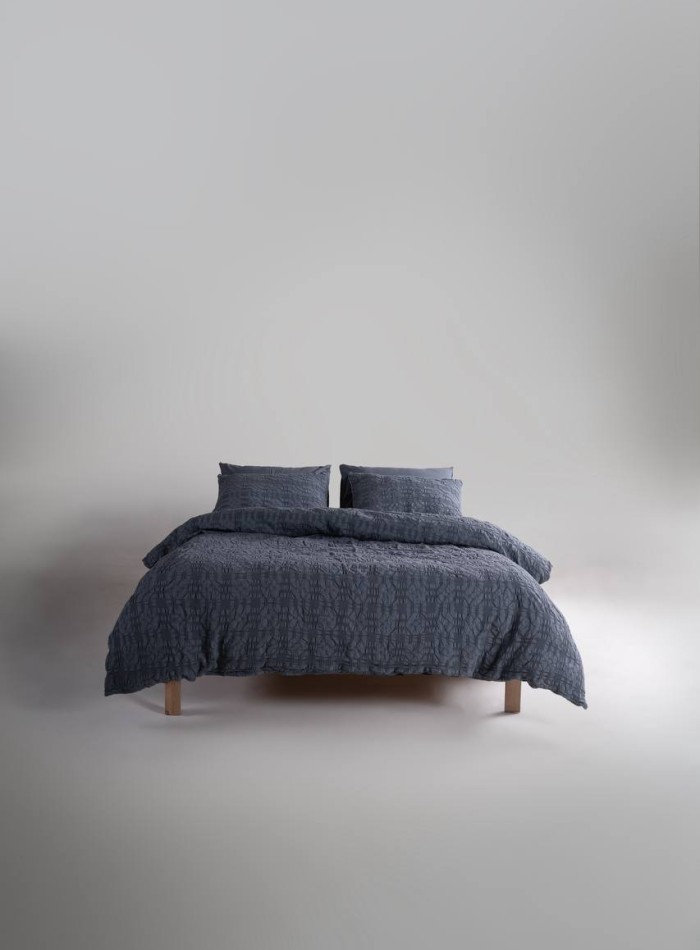 Эксклюзивное постельное белье Limasso Kristal Castlerock 200x220 из вареного хлопка — изображение 3