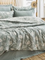 Постільна білизна Muslin Lusso Yesil (Євро, Туреччина) - Зображення 10