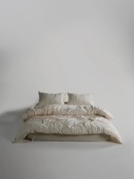 Эксклюзивное постельное белье Limasso Cassandra Cream 200x220 из вареного хлопка — изображение 12