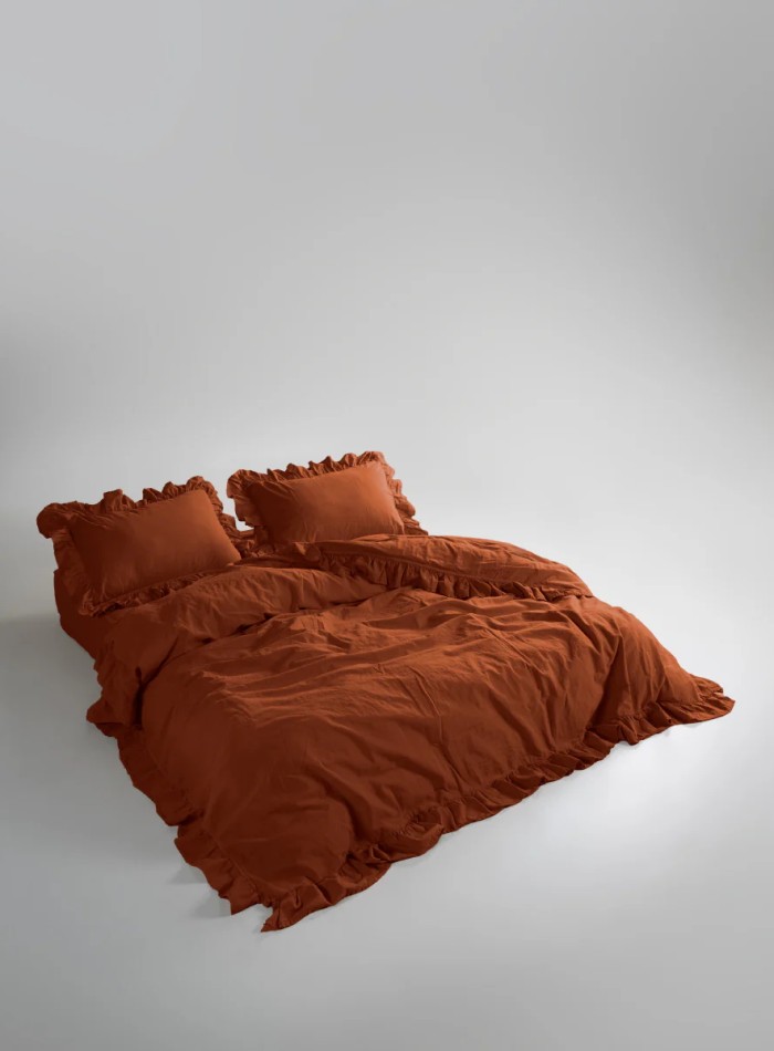 Эксклюзивное постельное белье Limasso Exclusive Automne 200x220 из вареного хлопка — изображение 2