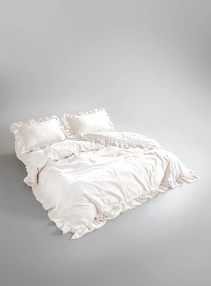 Семейный эксклюзивное постельное белье Limasso Exclusive Snow White160x220 (2шт) из вареного хлопка — изображение 2