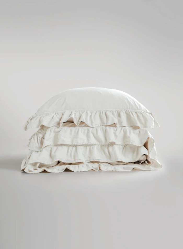 Семейный эксклюзивное постельное белье Limasso Exclusive Snow White160x220 (2шт) из вареного хлопка — изображение 3