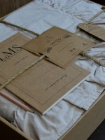 Эксклюзивное постельное белье Limasso Exclusive Natural Krem 200x220 из вареного хлопка — изображение 4