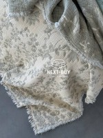 Муслінове покривало Lausson Misty Garden haki/krem  євро Туреччина - Зображення 6