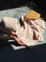 Набор хлопковых полотенец Cestepe Soft touch pink 2шт. — изображение 5